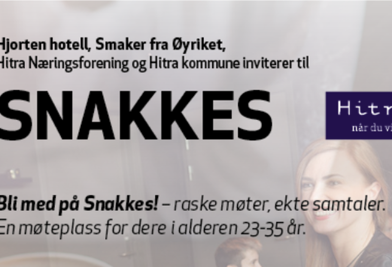 Snakkes!- raske møter, ekte samtaler!